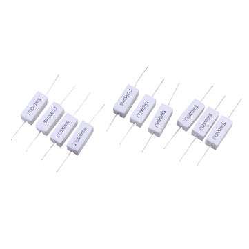 10pcs BPR56 5W 0.5R 0.5 Ohm 5w Non-inductive Ceramic Cement Resistor Wirewound Resistance