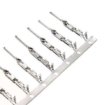 100pcs DuPont Jumper Connectors Male Terminal Male Reed DuPont Plug Core Homemade Bread Wire Termina
