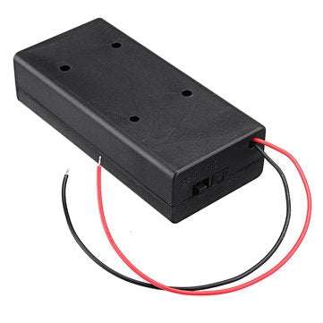 10pcs 18650 Battery Box Rechargeable Battery Holder Board with Switch for 2x18650 Batteries DIY kit