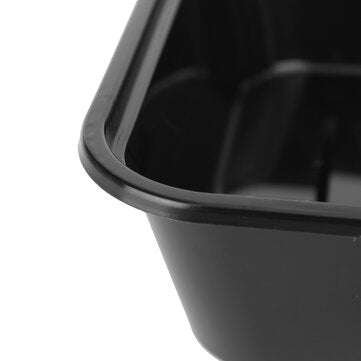 10pcs 16oz Meal Prep Containers Food Storage Reusable Microwavable Plastic Box Lunch Bags