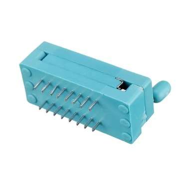 10Pcs IC Lock Seat Zif Socket Test Universal zif Sockets 16Pin