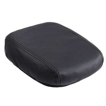 PU Leather Car Center Armrest Console Lid Box Cover For Volkswagen Golf 7 13-17 (COLOR.: BLACKALL)