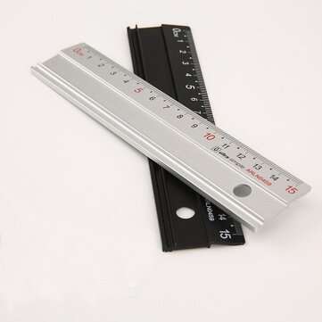 Set Ruler Student Stationery Set Aluminum Ruler Four-piece Painting Set