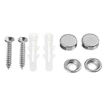 Stainless Steel Toilet Paper Roll Towel Holder Tissue Bath Accessory Storage Hooks