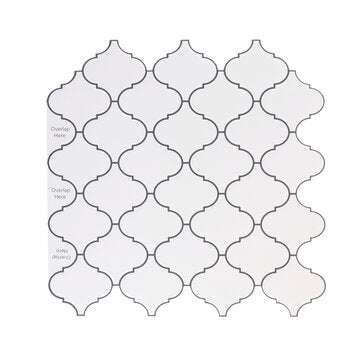 Morcart 3D Wall Sticker Self-adhesive Kitchen Bathroom Decors 12``x12``