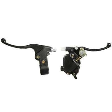 Thumb Throttle Twin Brake Lever 22mm 7/8inch For Mini Moto Quad Pit Bike ATV