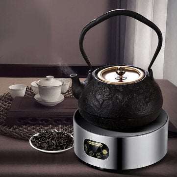 Portable Electric Hot Plate Teapot Induction Cooker Countertop Camping Cooktop Stove