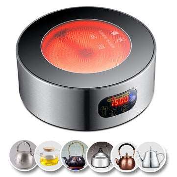 Portable Electric Hot Plate Teapot Induction Cooker Countertop Camping Cooktop Stove