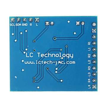 PT2314 Sound Quality Adjustment Module Voice Module IIC 6V-10V Audio Processing Module Geekcreit for