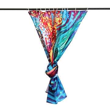 Peacock Feather Bathroom Shower Curtain Polyester Fabric Printed Waterproof Bath Curtain With 12 Ho