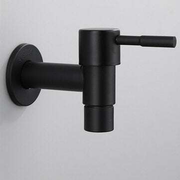 Stainless Steel Mop Faucet Tap Quick Open Single Cold Tap Broom Pool... (TYPE: TYPEB | COLOR: WHITE)