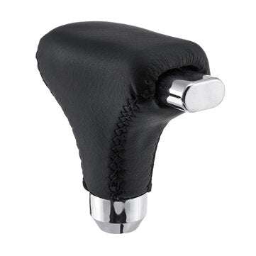 Universal Black PU Leather Automatic Transmission Gear Shift Knob For Honda