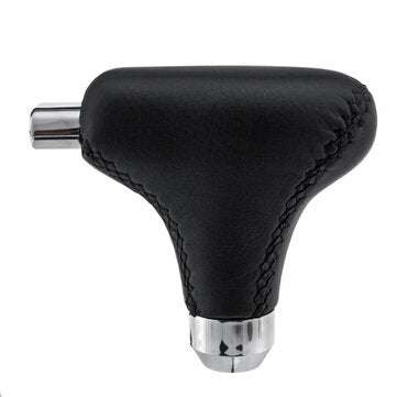 Universal Black PU Leather Automatic Transmission Gear Shift Knob For Honda