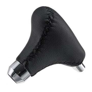 Universal Black PU Leather Automatic Transmission Gear Shift Knob For Honda