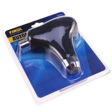 Universal Black PU Leather Automatic Transmission Gear Shift Knob For Honda