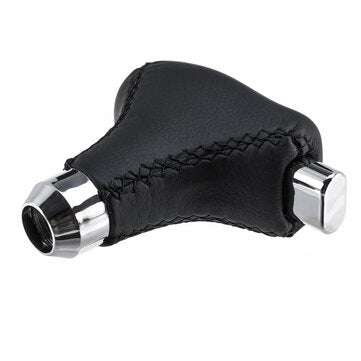 Universal Black PU Leather Automatic Transmission Gear Shift Knob For Honda