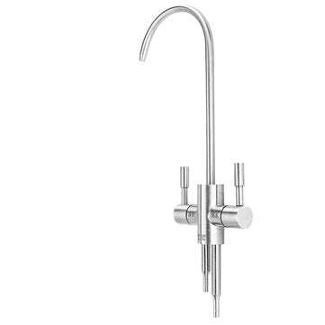 Stainless Steel Reverse Osmosis Faucet 360 Degree High Arc Swivel Spout Drinking Water Filter Faucet
