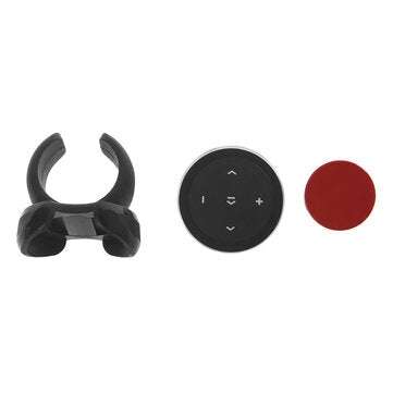 Protable Wireless bluetooth Media Button Smart Phone Motorcycle Handlebar Car Auto... (COLOR: BLACK)