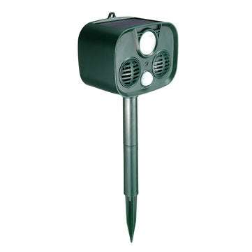 Solar Ultrasonic Repeller bird Outdoor Solar Ultrasonic Pest Animal Repeller PIR Repellent Garden Ca