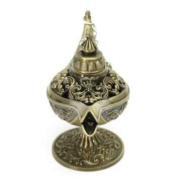 Magic Wishing Lamp Bronze Retro Classic Desktop Decoration Gift Zinc Alloy Light Home Holiday Decora