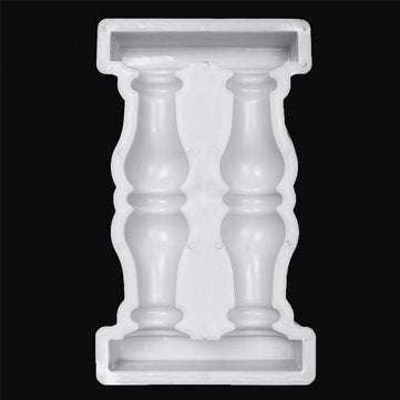 Roman Column Mold Plastic Mould for Concrete DIY Craft Home Garden Ornament Decor