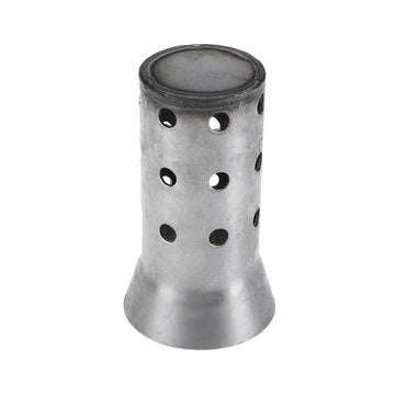 Inlet 36-51mm Motorcycle Exhaust Tail Tip Pipe Muffler Stainless Steel Modified Universal Titanium