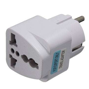 Universal US/UK/AU To EU Germany Standard AC Power Adapter 2 Pin Travel Converter Adapter Socket Cha