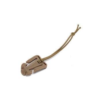 MOLLE Triangle Elastic Rope Buckle Webbing (COLOR.: MUDCOLOR)