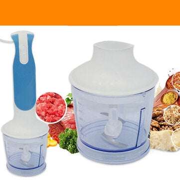 Multifunctional Meat Grinder 220V 300W Electric Cooking Stick Mixer for Children`s Food Supplement J