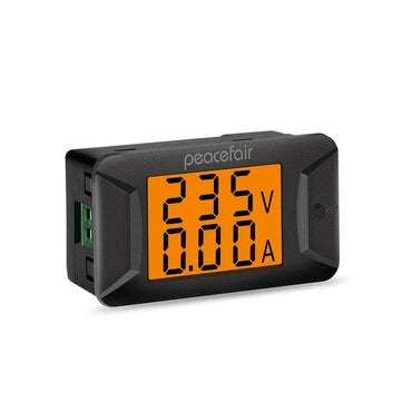 Peacefair PZEM-026 AC Voltage and Current Meter Dual Digital Display 40~400V/100A High-precision Dig