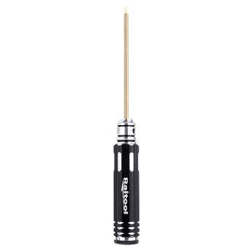 Raitool 4pcs 1.5/2.0/2.5/3.0mm Hex Screwdriver Bits HSS Titanium Coated Repair Tool Sett HSS Titaniu