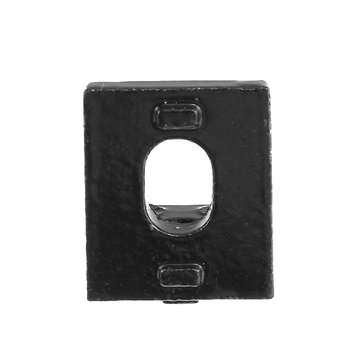Suleve AJ20 10Pcs 2020 Black Aluminium Angle Corner Joint 2020 Series Aluminum Extrusion 20x20mm
