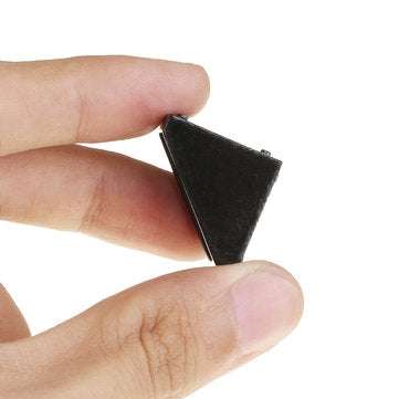 Suleve AJ20 10Pcs 2020 Black Aluminium Angle Corner Joint 2020 Series Aluminum Extrusion 20x20mm