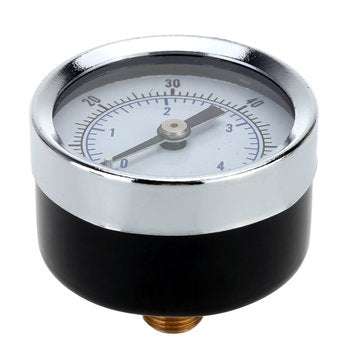 TS-Z51 0-60PSI Pressure Gauge 40mm 1/8 Inch NPT Mini Pressure Gauge Air Compressor Hydraulic Vacuum