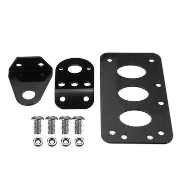 Universal Motorcycle 7/8`` 22mm License Plate Holder Metal License Bracket