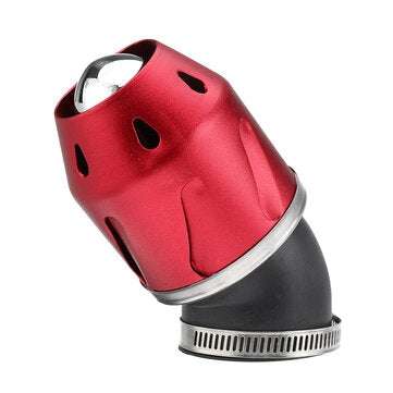Motorcycle Universal 48mm Aluminum Air Fuel Filter (COLOR.: YELLOW)