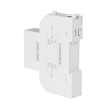 SINOTIMER DDS519L Family House AC 230V 5-100A Heavy Load Single Phase 2 Wire Wattmeter LCD Digital P