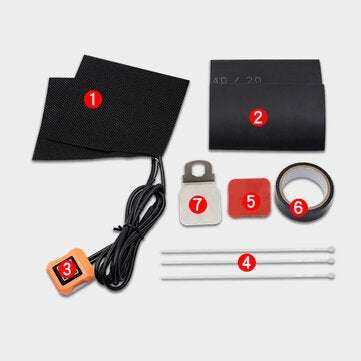 Three-speed Temperature Warm Control Motorcycle Heated Grips Handlebar Intelligent Electric Heated H