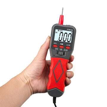 PTM6A Automatic Range Digital Multimeter with Backlight AC DC Voltage Resistance Frequency Temperatu