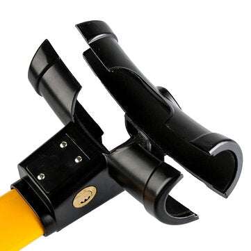 Universal Anti-thief Retractable T-bar Auto Lock T-Shaped Auto Steering Wheel Lock Car Security Prot