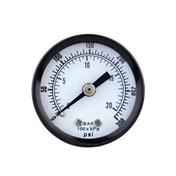 TS-40-300PSI 0-20Bar 0-300PSI Pressure Gauge Mini Pressure Gauge Manometer Air Compressor Pneumatic
