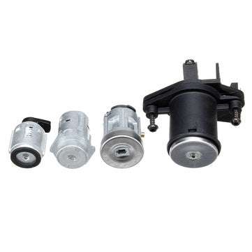 Set of 4 Lock Door Ignition Barrel Petrol Flap Tailgate with 2 Keys 1479660 for Ford Fiesta MK V Fus