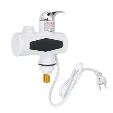 Electric Instant Faucet Tap Bathroom Kitchen Home Faucet 3 Seconds Fast Heat LED Digital Display Col