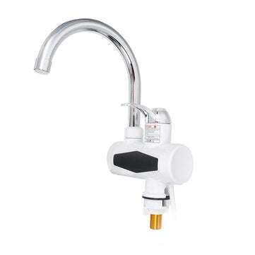 Electric Instant Faucet Tap Bathroom Kitchen Home Faucet 3 Seconds Fast Heat LED Digital Display Col