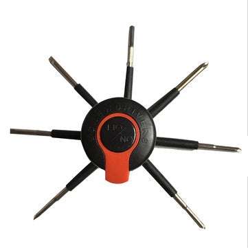 Household Multi-function Screwdriver 8-in-1 Screwdriver Set DIY Hardware Tool With LED Light