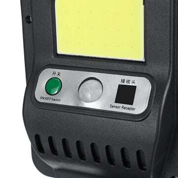 Outdoor Solar LED Street Light Waterproof Wall Lamp Smart Remote Control Upgrade 48 COB Lamp Garden