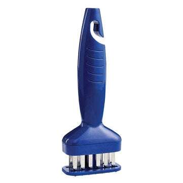Mini Meat Tenderizer Spring-loaded Meat Tenderizer Meat Chopper w/ 12 Sharp Stainl... (COLOR1: BLUE)