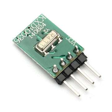 Superheterodyne 3400 Wireless Receiver Module With 433RF Transmitter Board