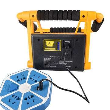LED Portable Spotlight Searchlight Camping Light Rechargeable Handheld Work Light Power Waterproof L