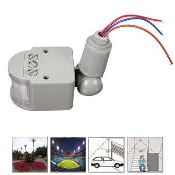 Smart Sensor Infrared PIR Motion 110V-240V 12M Sensor Detector Wall Light Swi... (MODEL: AC110-240V)
